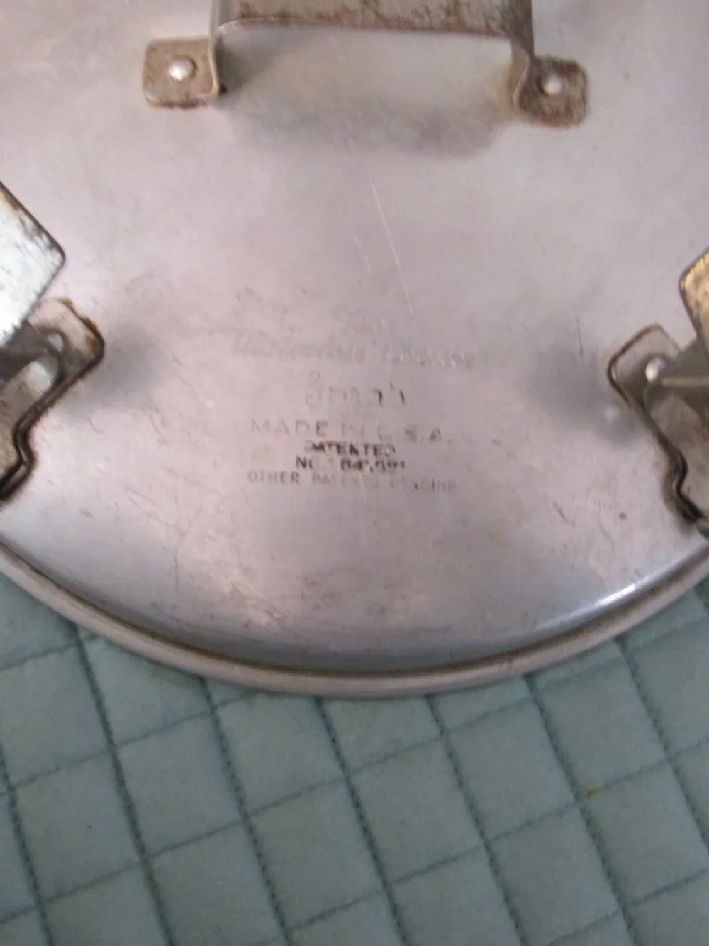 Vtg West Bend Waterless Cooker Grand 8 qt lock like aluminum cooker farm house